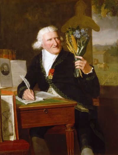 アントワーヌ=オーガスティンパルメンティエの肖像1737-1813 作： Francois Dumont