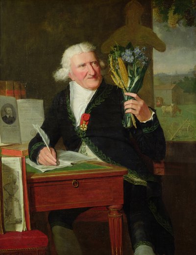 アントワーヌパルマンティエの肖像（1737-1813）1812（キャンバスに油彩） 作： Francois Dumont