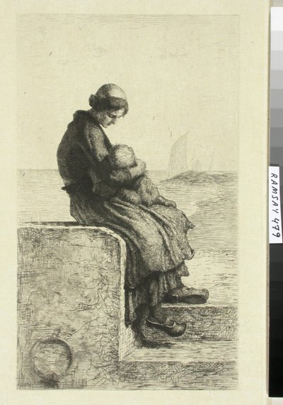 船乗りの幼児期 作： Francois Feyen Perrin