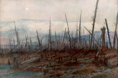 クレオンの断崖、1917年、1926年。 作： Francois Flameng