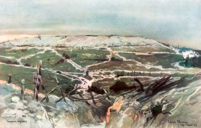 ヴォーコワ、1915年8月29日、1926年。 作： Francois Flameng
