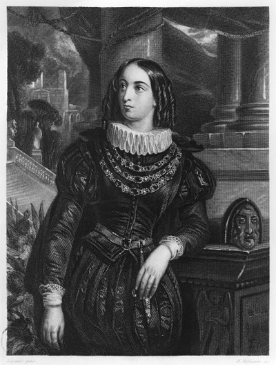 レリア、ジョンヘンリーロビンソン（1796-1871）によって彫刻されたジョージサンド（1804-76）による「レリア」のイラスト 作： Francois Gabriel Guillaume Lepaulle
