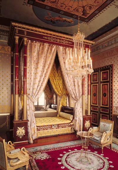オルテンスドゥボーハルネの女王の寝室（1783-1837） 作： Francois Honore Georges Jacob Desmalter