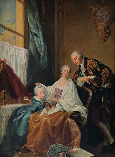 家族の肖像、1756 作： Francois Hubert Drouais