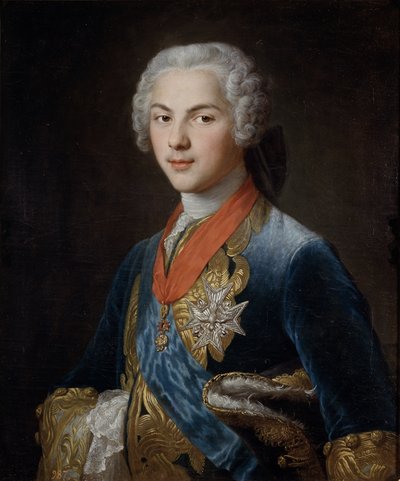 ルイ、フランスのドーファン17291765、ルイ15世の息子、c。 1745 作： Francois Hubert Drouais
