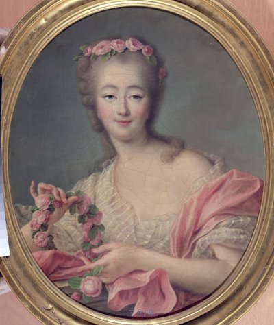 デュ・バリー夫人 作： Francois Hubert Drouais