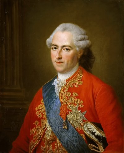 ルイ15世1710〜1774年の肖像 作： Francois Hubert Drouais