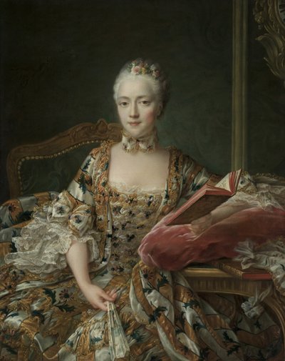 侯爵d "Aguirandesの肖像、1759 作： Francois Hubert Drouais
