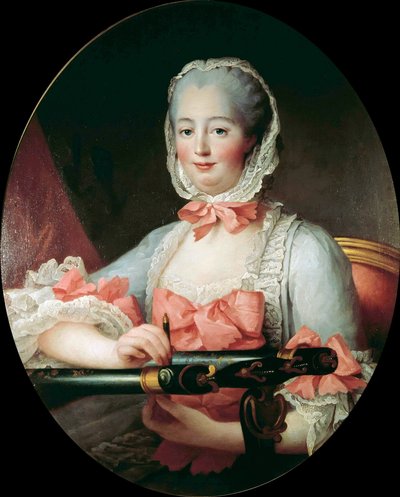 ポンパドール侯爵の肖像 1721～1764年、c. 1763年。 作： Francois Hubert Drouais