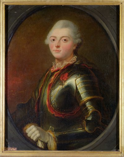 提督シャルル・アンリTheodat（1729年から1794年）、1769 Estaingのカウント 作： Francois Jean Baptiste Topino Lebrun