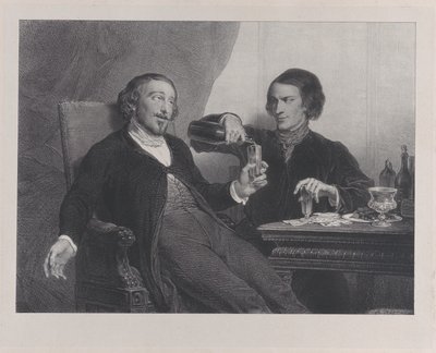 ワイン、1840年。 作： Francois Joseph Aime de Lemud