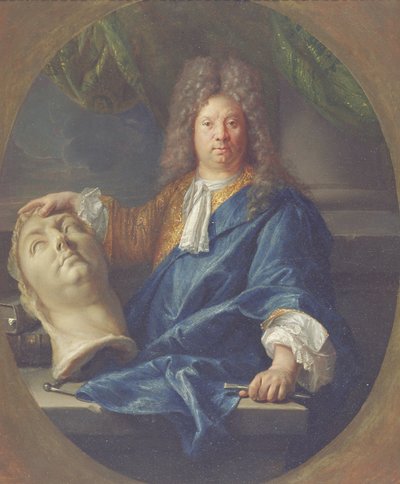 アントワーヌCoysevoxの肖像、1701 作： Francois Jouvenet