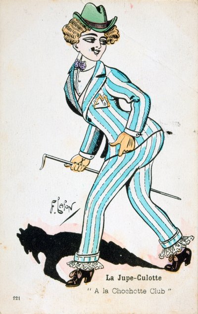 分割スカート、20世紀 作： Francois Lafon