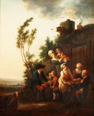 ペドラー 作： Francois Louis Joseph Watteau