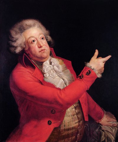 オノレガブリエルリケッティ（1749-91）ミラボー伯爵、1790年頃 作： Francois Louis Lonsing
