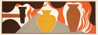 AeschylusによるProméthéeEnchaînéのグラフィックイラスト、パブ。 1941（ステンシルプリント） 作： Francois Louis Schmied