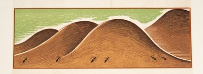 AeschylusによるProméthéeEnchaînéのグラフィックイラスト、パブ。 1941（ステンシルプリント） 作： Francois Louis Schmied