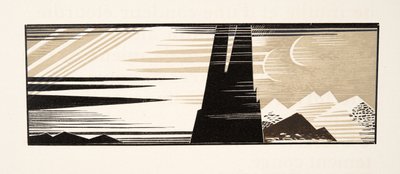 AeschylusによるProméthéeEnchaînéのグラフィックイラスト、パブ。 1941（ステンシルプリント） 作： Francois Louis Schmied
