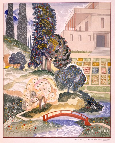 Rudyard Kiplingによる &39;Kim&39;のイラスト、パブ。 1930 作： Francois Louis Schmied