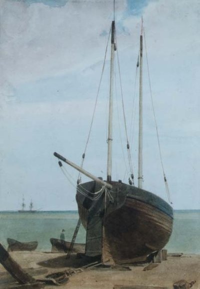 取扱商品：ラガーとボート 作： Francois Louis Thomas Francia