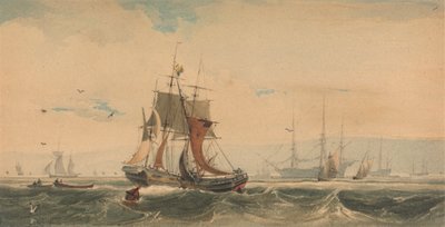 ケント州メドウェイでの配送 作： Francois Louis Thomas Francia