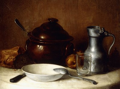食事の前;食事前 作： Jean Francois Millet