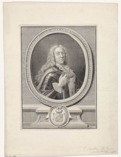 ディミトリエ・カンテミールの肖像（1673-1723） 作： Francois Morellon la Cave