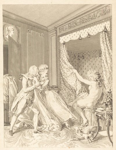 無分別な 作： Francois Nicolas Barthelemy Dequevauviller after Antoine Borel