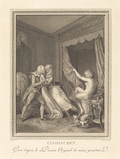 無分別な 作： Francois Nicolas Barthelemy Dequevauviller after Antoine Borel