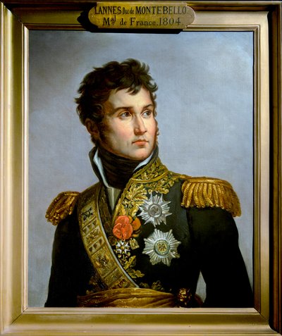 モンテベロ公爵ジャン・ランヌ（1769-1809）の肖像 エンパイアの牧童 ジェラールによるランヌの足跡からのヴォルペリエールのコピー - パリ - 軍事博物館 作： Francois Pascal Simon (after) Gerard