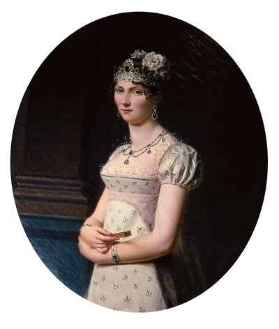 ステファニー・ド・ボーアルネの肖像 作： Francois Pascal Simon (after) Gerard