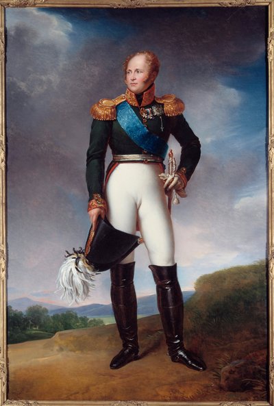 ロシアのアレクサンドル1世 作： Baron François Pascal Simon Gérard
