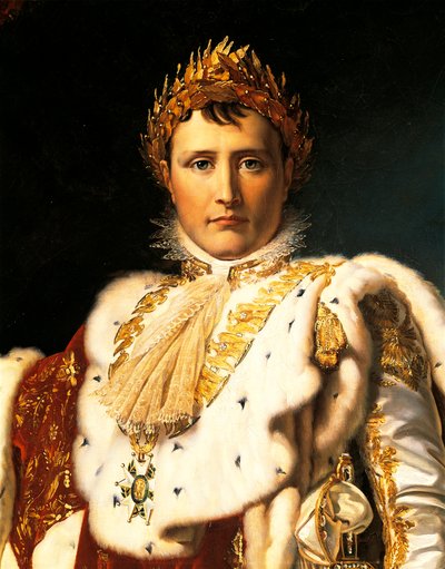 皇帝衣をまとったナポレオン・ボナパルト、フランソワ・バロン・ジェラール（1770-1837）作 1805年頃 作： Baron François Pascal Simon Gérard