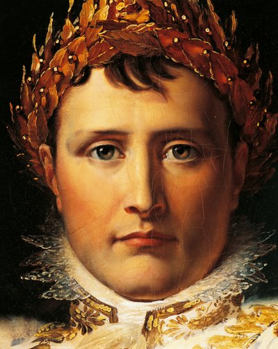 皇帝のローブを着たナポレオン・ボナパルト、1805年頃、フランソワ・バロン・ジェラール（1770-1837）作、油彩・キャンバス、ナポレオン時代、フランス 作： Baron François Pascal Simon Gérard