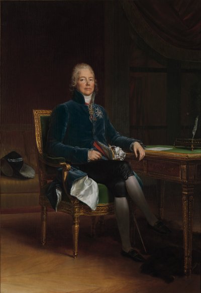 シャルル＝モーリス・ド・タレイラン＝ペリゴールの肖像 作： Baron François Pascal Simon Gérard