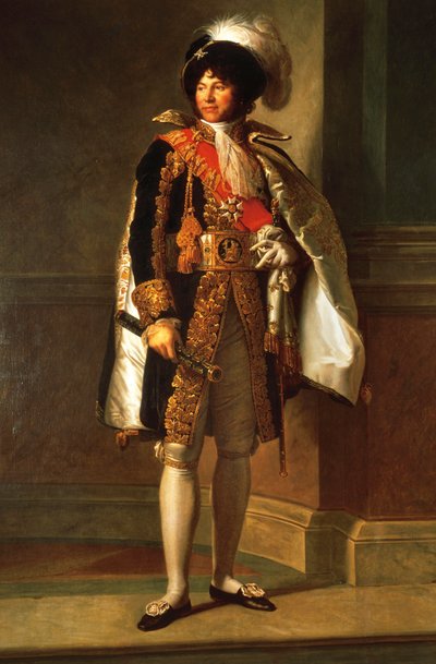 ジョアッキーノ・ムラットの肖像（ラバスティード・フォルニエール 作： Baron François Pascal Simon Gérard