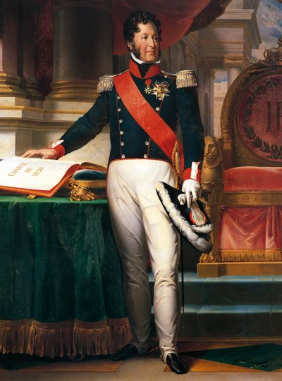 ルイ=フィリップ・ドルレアンの肖像（パリ 作： Baron François Pascal Simon Gérard