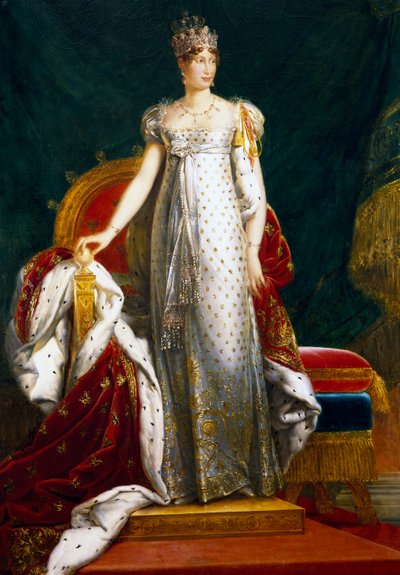 フランソワ・ジェラール男爵作「フランス皇后マリー・ルイーズの肖像」（絵画 作： Baron François Pascal Simon Gérard
