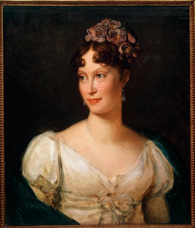 マリー・ルイーズ（1791〜1847年）の肖像。フランソワ・ジェラール（1770-1837）による絵画 作： Baron François Pascal Simon Gérard