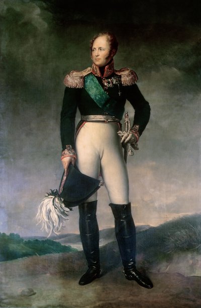 ロシアのアレクサンドル1世 作： Francois Pascal Simon Gerard