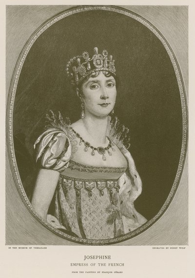 ジョセフィーヌ、フランス皇后 作： Francois Pascal Simon Gerard