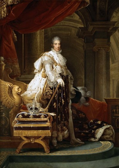 フランスのチャールズX世 作： Francois Pascal Simon Gerard