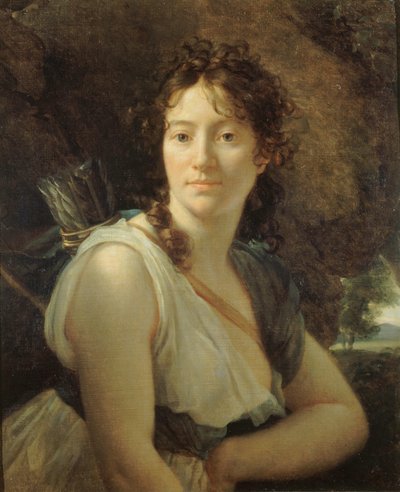 キャサリン・ジョセフィン・デュシェンヌの肖像 1777-1835、19 世紀初頭。 作： Francois Pascal Simon Gerard