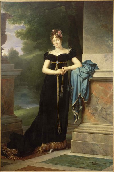 マリー・ワレフスカ伯爵夫人の肖像、1786～1817年頃。 1810年。 作： Francois Pascal Simon Gerard