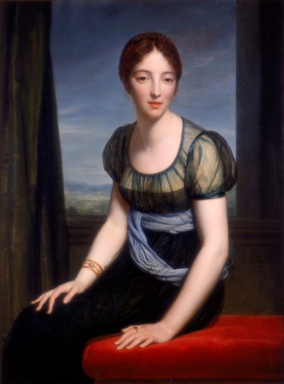 1798年のサンジャンアンジェリー夫人の肖像 作： Francois Pascal Simon Gerard