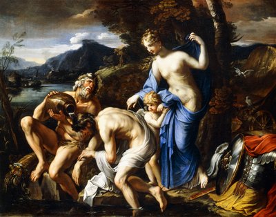 アエネアスの神格化、1642-1645 作： Francois Perrier