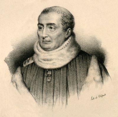 クリストフ・ド・トゥ、1508-1582、c1830。 作： Francois Seraphin Delpech
