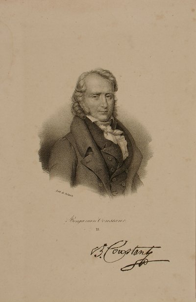 アンリベンジャミンコンスタントドレベック（1767-1830） 作： Francois Seraphin Delpech