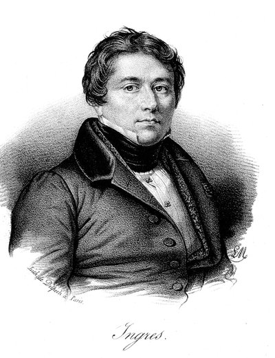 ジャン・オーギュスト・ドミニク・イングル 作： Francois Seraphin Delpech