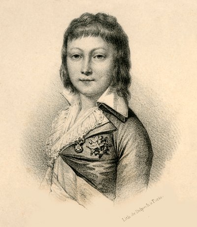 ルイ17世、1785-1795、c1830。 作： Francois Seraphin Delpech